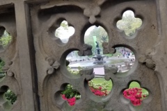 Bethesda Fountain Viewed Thru Bethesda Terrace