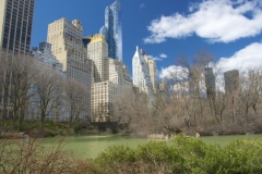Looking SW Across The Pond-Central Park