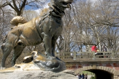 Statue Of Balto The Sleddog-Central Park