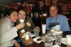 Guests Enjoy Decadent Desserts While On Their NYC Holiday Lights Extravaganza Tour