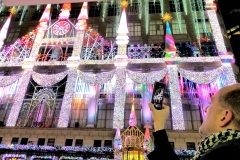 Sak's Fifth Avenue Holiday Light Show Display