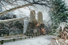 A Snowy Passage To Central Park's Upper West Side